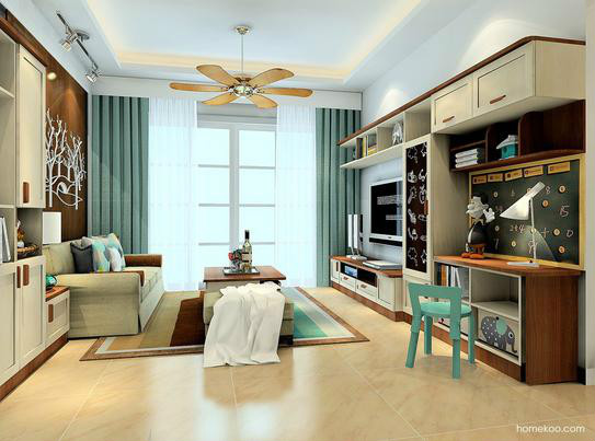 集成墙板家装的效果