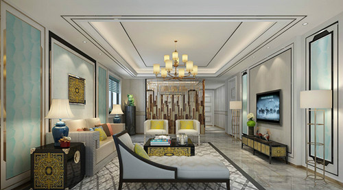 环保集成墙板客厅装修